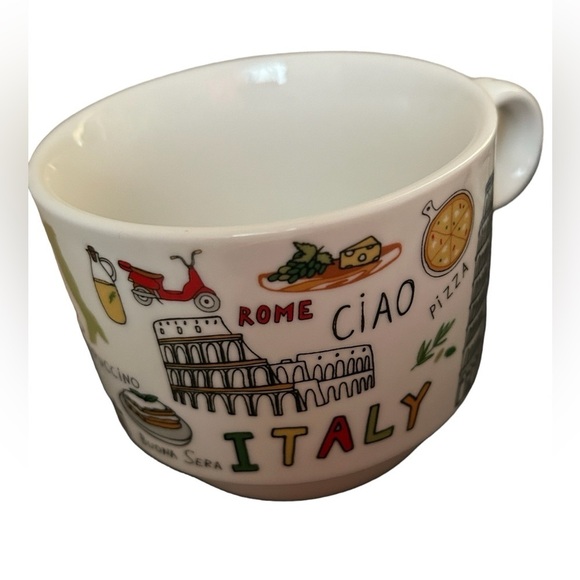 Grace Teaware Fine Porcelain Stackable Teacups Set of Four with Stand - Picture 5 of 8